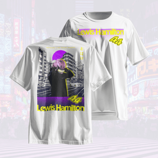 Nome do produto Camiseta Lewis Hamilton Tokyo Nights