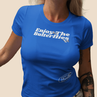 Nome do produto Camiseta DR3 Butterflies Feminina (Colorida)