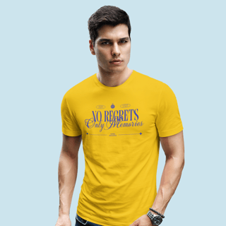 Nome do produto Camiseta DR3 NO REGRETS