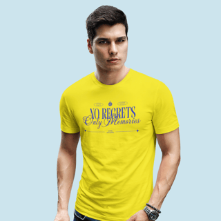 Nome do produto Camiseta DR3 NO REGRETS