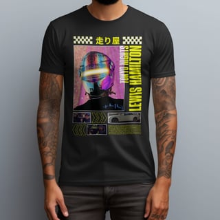 Nome do produto Camiseta Lewis Hamilton Drift King