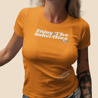 Nome do produto Camiseta DR3 Butterflies Feminina (Colorida)