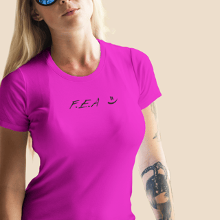 Nome do produto Camiseta DR3 F.E.A Feminino