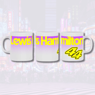 Caneca Lewis Hamilton Tokyo Nights