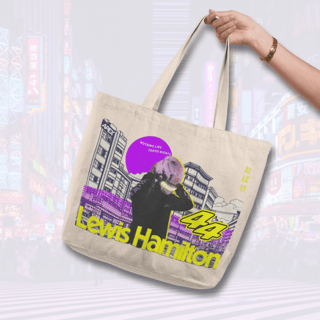 Ecobag Lewis Hamilton Tokyo Nights