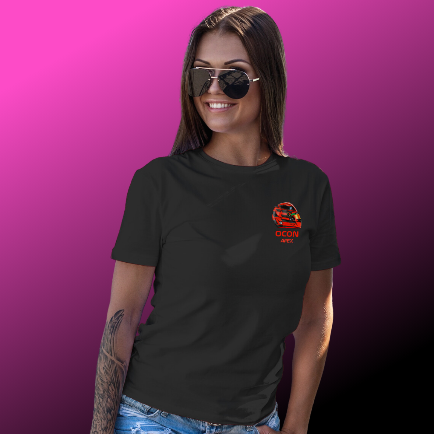 Camiseta Ocon #31 Feminina