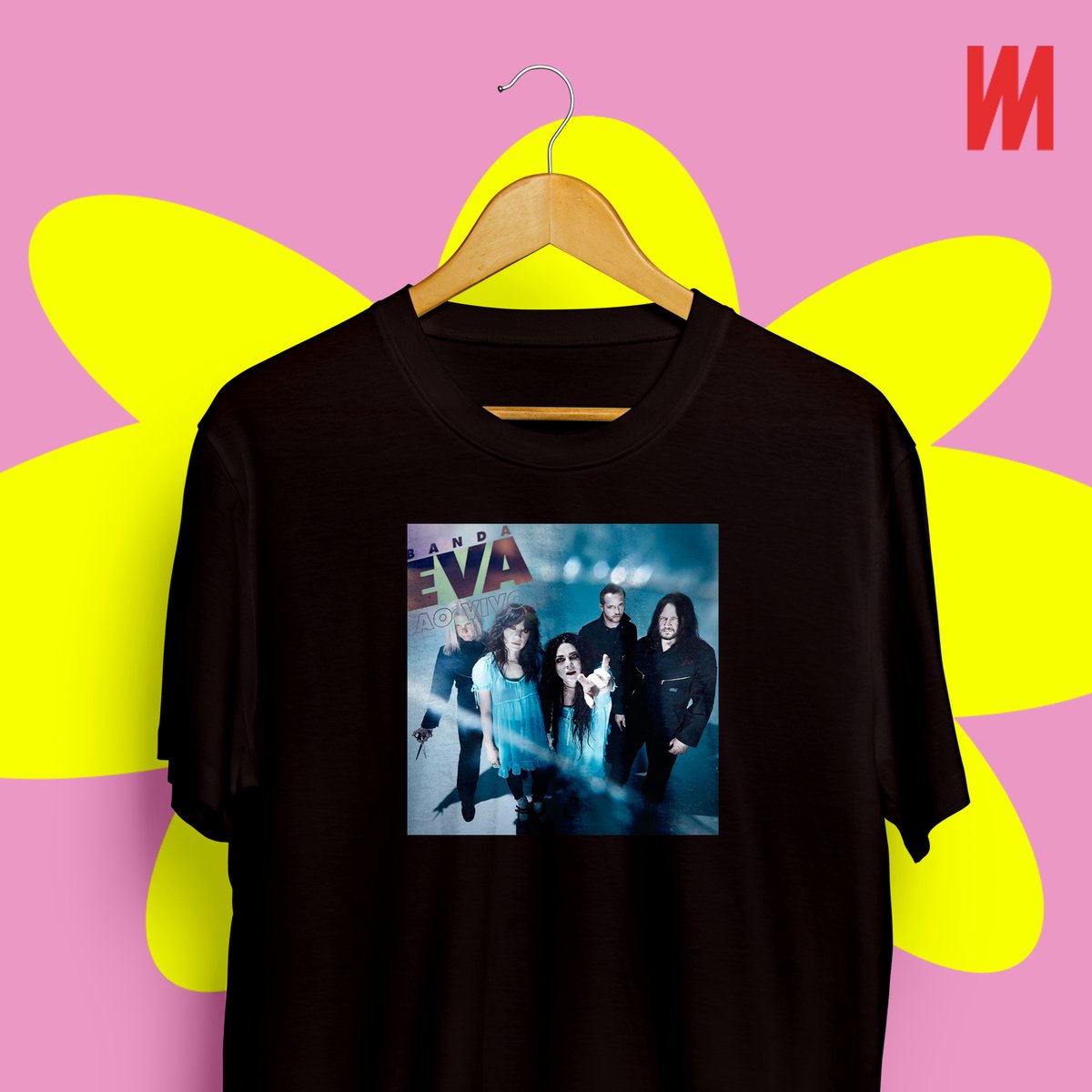 Nome do produto: Tee Banda Eva