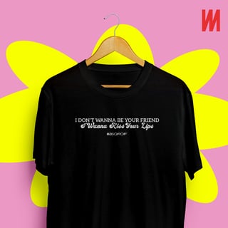 Tee I Wanna Be Your Girlfriend Plus Size