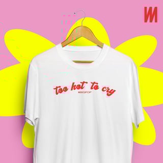 Nome do produto Tee Too Hot To Cry Plus Size