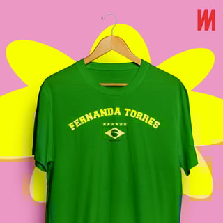 Tee Fernanda Brasil Verde