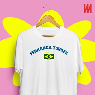 Tee Fernanda Brasil Branca