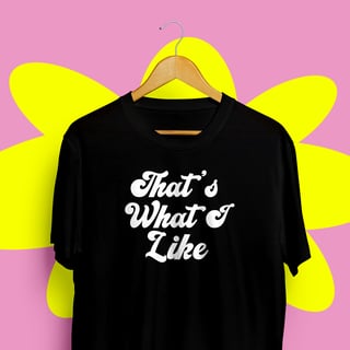 Nome do produto Tee Thats What I Like White Plus Size