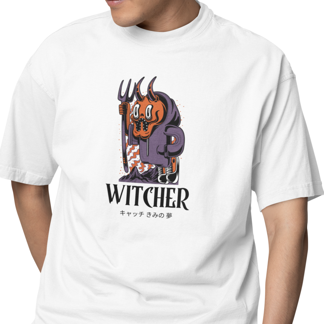 Camiseta Oversized Witcher 