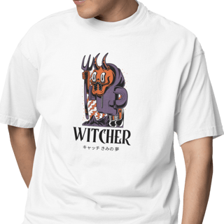 Camiseta Oversized Witcher 