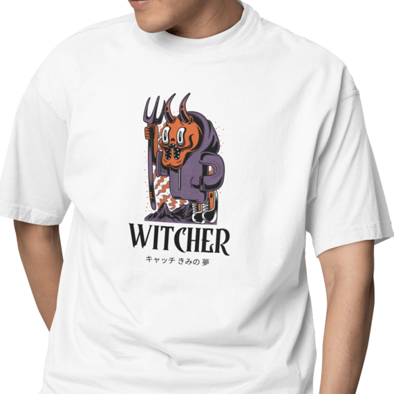 Camiseta Oversized Witcher 