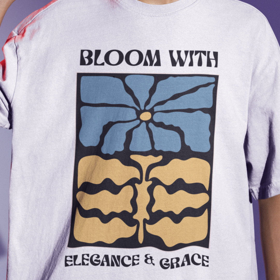 Nome do produto: Camiseta Oversized Elegance & Grace