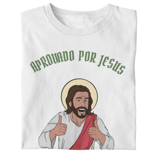 Camiseta Aprovado por Jesus