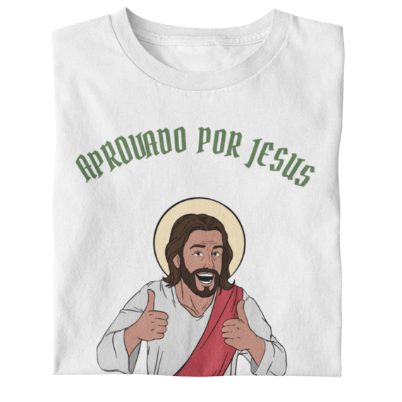 Camiseta Aprovado por Jesus