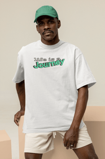 Nome do produto Camiseta Oversized Life is Journey