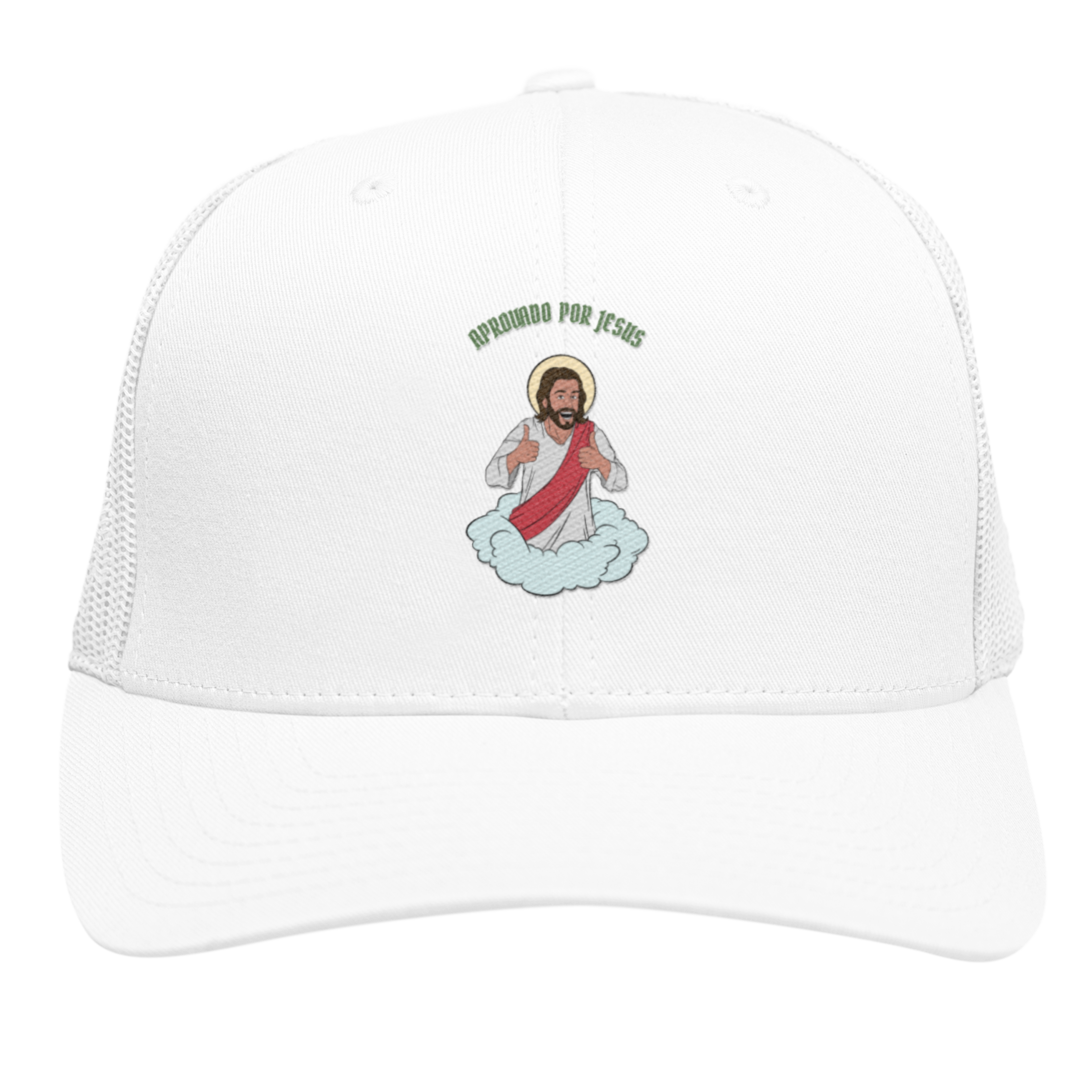Nome do produto: Boné Aprovado por Jesus