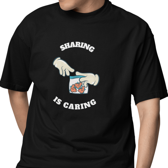 Camiseta Oversized Sharing