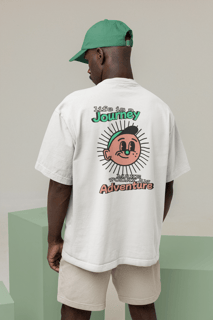 Nome do produto Camiseta Oversized Life is Journey