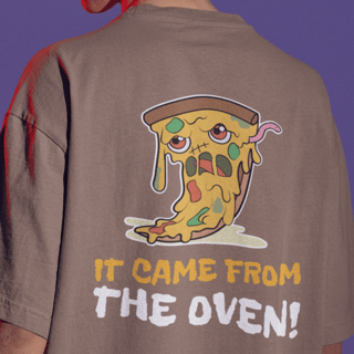 Camiseta Oversized It Came From