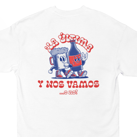 Camiseta Oversized Saideira