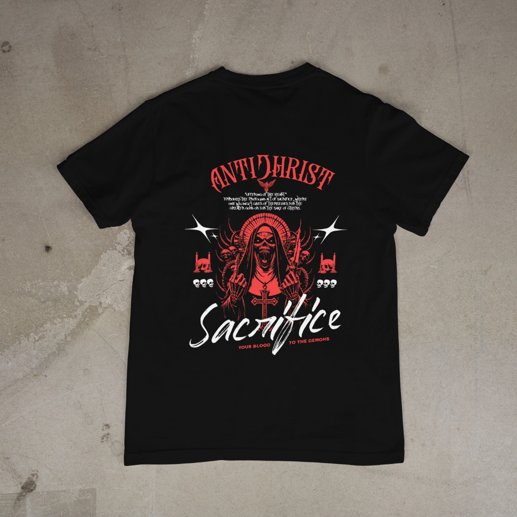 Camiseta Antichrist Collection Sacrifice