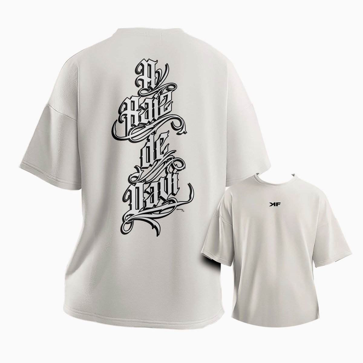 Nome do produto: Camiseta Oversized Raiz de Davi - Off-White