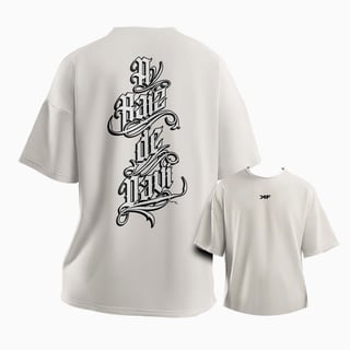 Nome do produto Camiseta Oversized Raiz de Davi - Off-White