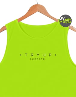 Nome do produto regata tryUP playup .running I // dryON UV