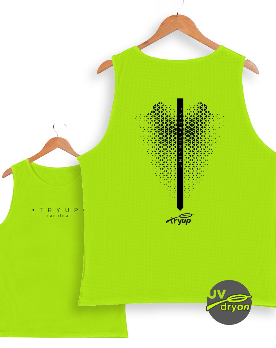 Nome do produto: regata tryUP playup .running I // dryON UV