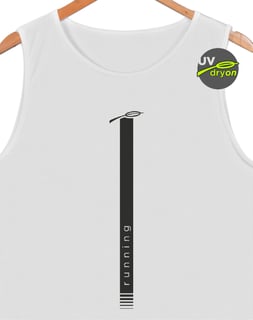 Nome do produto regata tryUP playup .running III // dryON UV