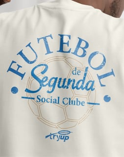 Nome do produto camiseta tryUP .futebol de segunda social clube // Oversized Algodão Prime
