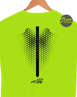 Nome do produto camiseta tryUP playup .running I // dryON UV