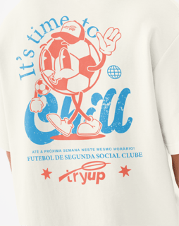 Nome do produto camiseta tryUP .fssc chill time // Oversized Algodão Prime