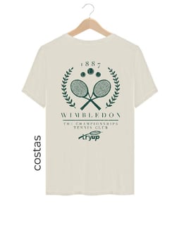 Nome do produto camiseta tryUP .tcourt GS Wimbledon // Algodão Pima peruano