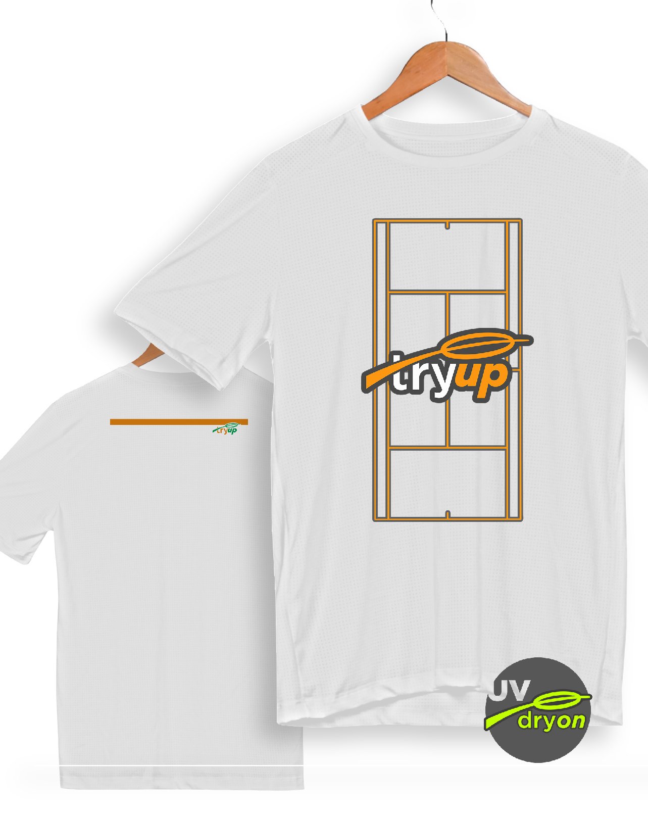 camiseta tryUP playup .tcourt III // dryON UV