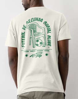 camiseta tryUP .futebol de segunda social clube // Algodão Prime