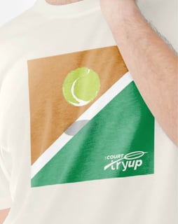 Nome do produto camiseta tryUP .tcourt I // Algodão Pima peruano