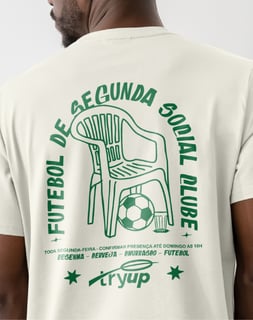 Nome do produto camiseta tryUP .futebol de segunda social clube // Algodão Prime