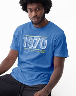 Nome do produto camiseta tryUP copa70 // algodão Estonado