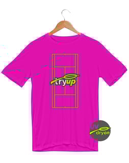 Nome do produto camiseta tryUP playup .tcourt IV // dryON UV