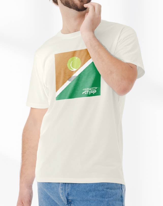 Nome do produto: camiseta tryUP .tcourt I // Algodão Pima peruano