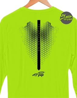 Nome do produto manga longa tryUP playup .running I // dryON UV