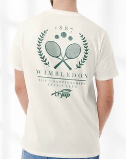 camiseta tryUP .tcourt GS Wimbledon // Algodão Pima peruano