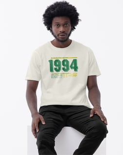 Nome do produto camiseta tryUP copa94 off white // algodão Prime