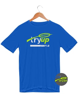 Nome do produto camiseta tryUP proup // dryON UV