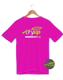 Nome do produto camiseta tryUP proup // dryON UV